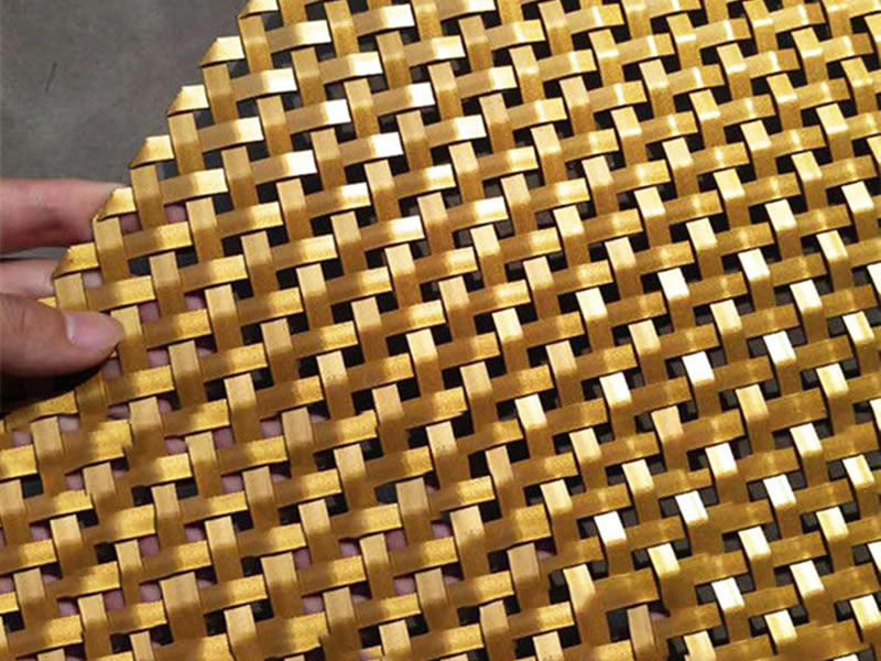 Decorative Crimped  Grid Mesh
